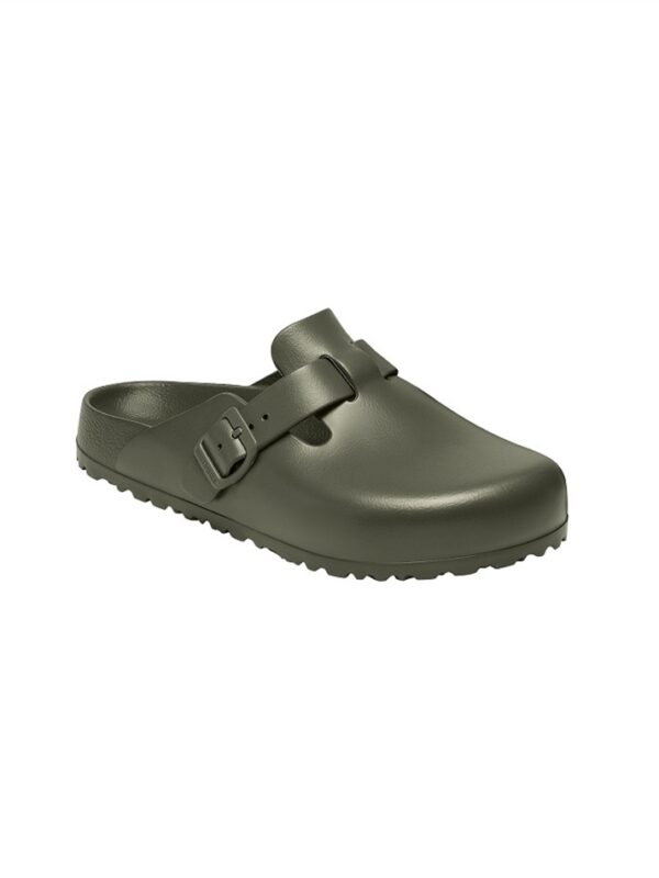 <p>
  BOSTON Eva Khaki - Calzata Stretta 
</p>Birkenstock