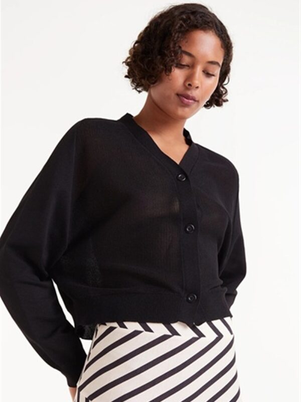 <p>
  Cardigan nero
</p>Compania Fantastica