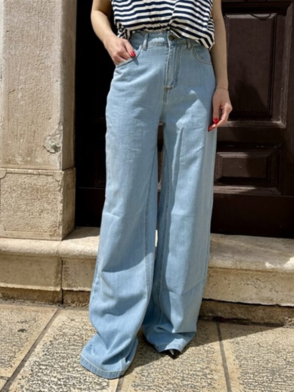 <p>
  Jeans a palazzo
</p>H2o