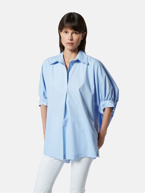 <p>
  Camicia mezza manica con maniche a pipistrello
</p>Silvian Heach