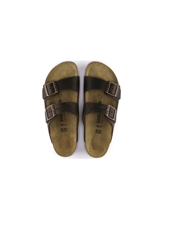 <p>
  Sandalo Arizona Oiled Leather
</p>Birkenstock