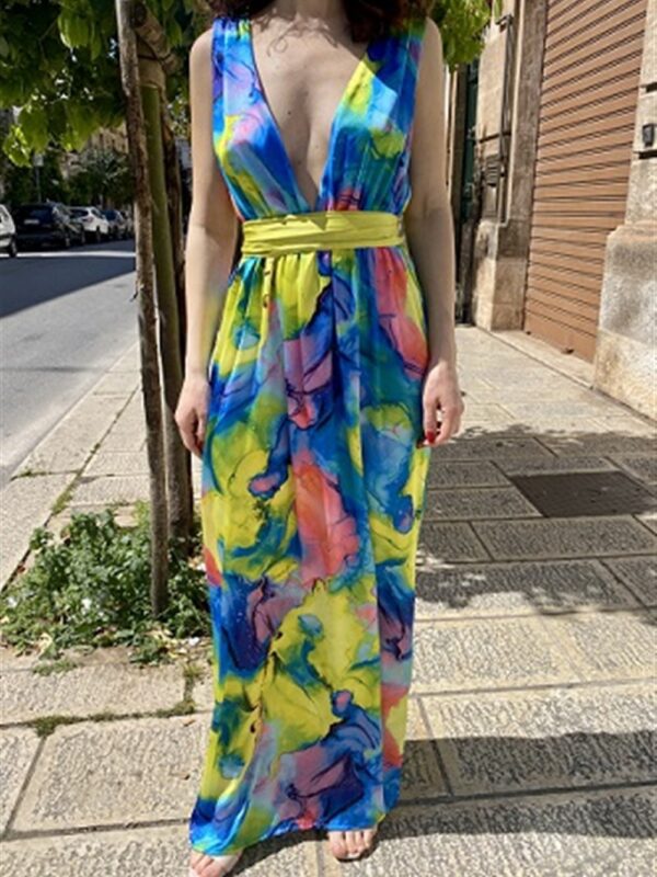 <p>
  Abito a fantasia
</p>Mariuccia Milano