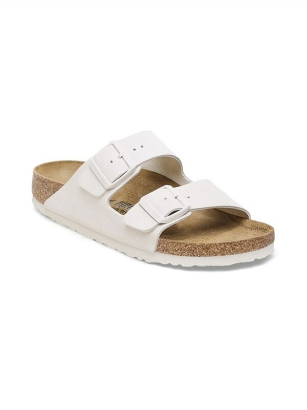 <p>
  Arizona Suede Leather ANTIQUE WHITE - Calzata Stretta 
</p>Birkenstock