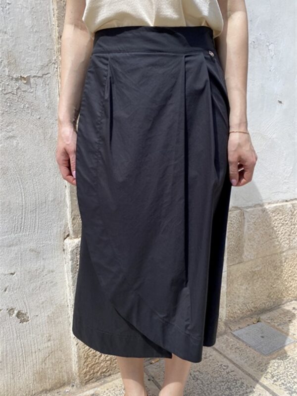 <p>
  Gonna midi a portafoglio nera
</p>Le _Sarte _Del_Sole