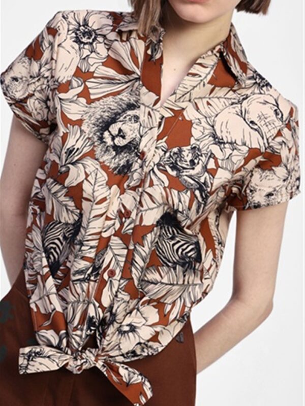 <p>
  Camicia stampa safari
</p>Dixie
