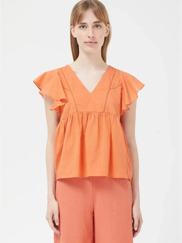 <p>
  Maglia con maniche volant
</p>Compania Fantastica