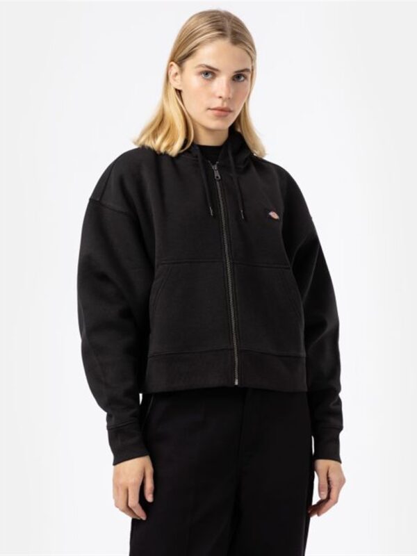 <p>
  Felpa con zip e cappuccio OAKPORT ZIP HOODIE BLACK
</p>Dickies