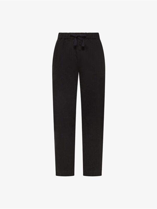 <p>
  Pantaloni in cotone stretch con coulisse NERO 
</p>Sun 68