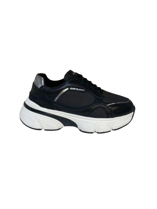 <p>
  Sneakers con fondo di 6 cm BLACK
</p>Janet & Janet
