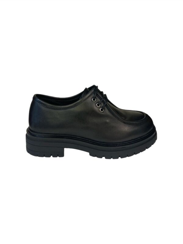 <p>
  Francesina in pelle con fondo di 5 cm BLACK 
</p>Emanuelle Vee