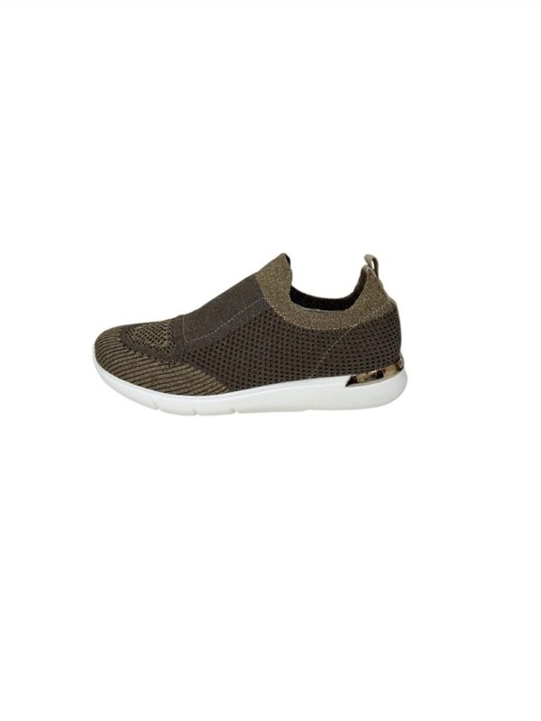<p>
  Sneakers in tessuto elasticizzato lurex
</p>Uma Parker