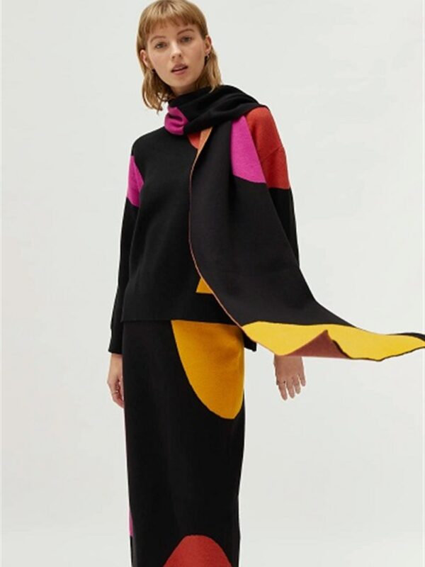 <p>
  Sciarpa a pois grandi muticolor
</p>Compania Fantastica
