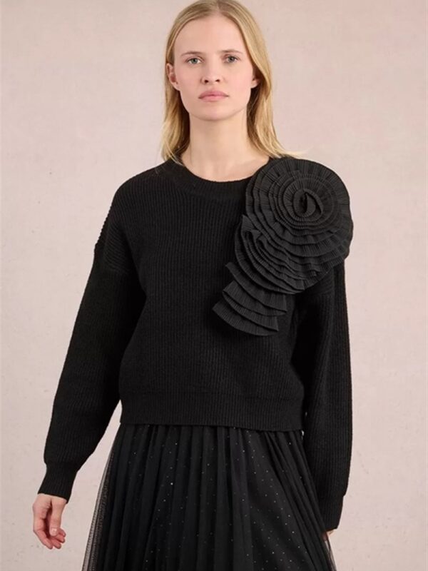 <p>
  Maglioncino con applicazione laterale
</p>Molly Bracken