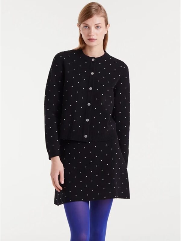 <p>
  Cardigan a micro pois
</p>Compania Fantastica