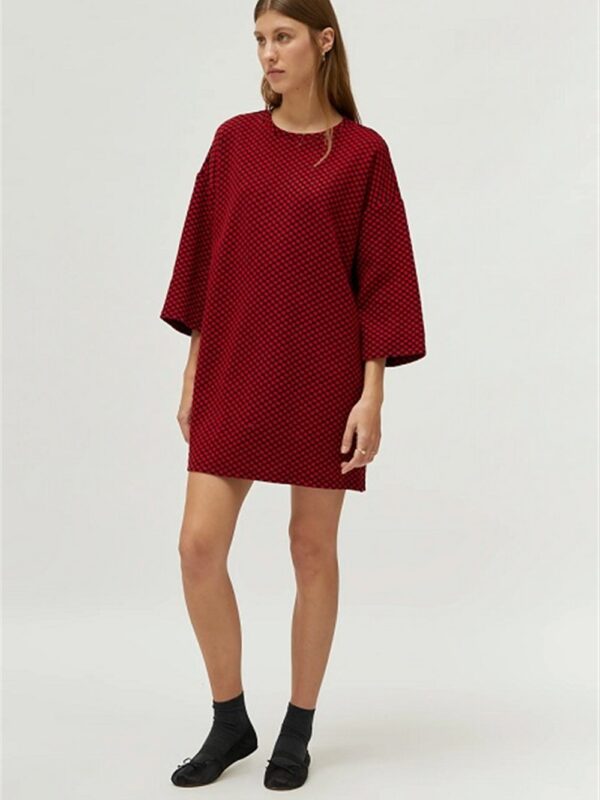 <p>
  Abito corto stampa jacquard
</p>Compania Fantastica