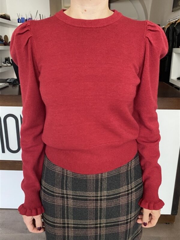 <p>
  Maglioncino con maniche a palloncino ROSSO
</p>Dixie