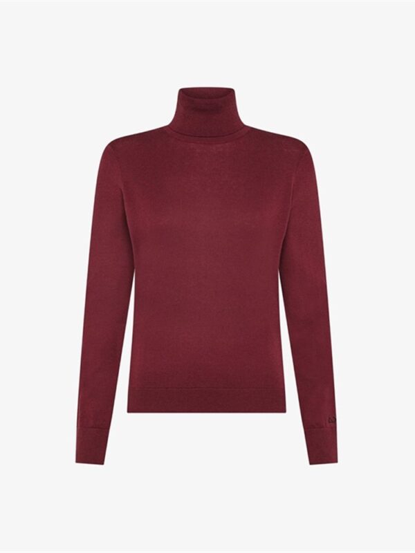 <p>
  Dolcevita in lana e cotone BORDEAUX 
</p>Sun 68