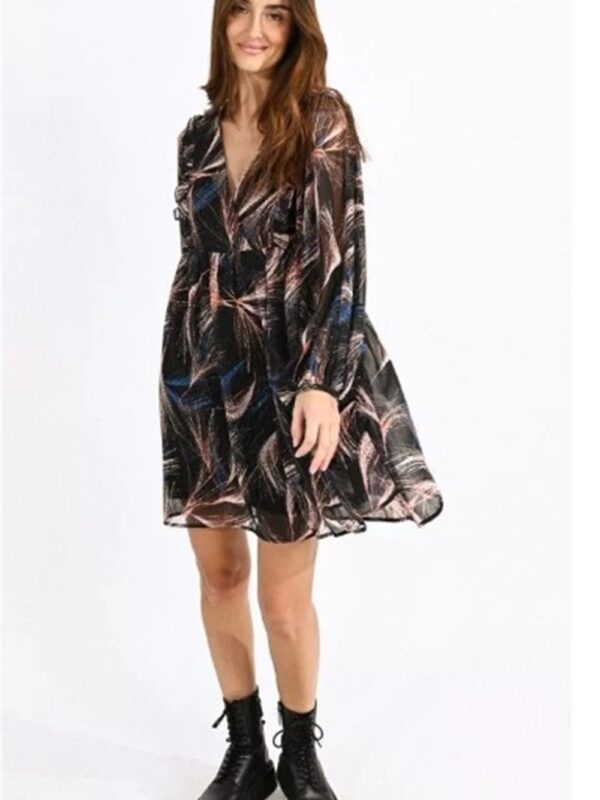 <p>
  Mini abito con scollo a v e maniche a sbuffo
</p>Molly Bracken