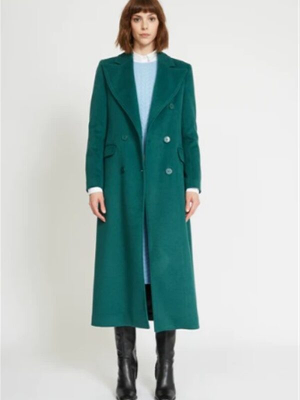 <p>
  Cappotto lungo doppiopetto 
</p>Silvian Heach