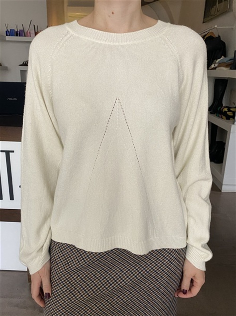 <p>
  Maglioncino a scatola
</p>Dixie