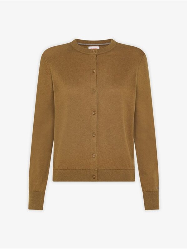 <p>
Cardigan girocollo in lana e cotone DESERTO
</p>Sun 68