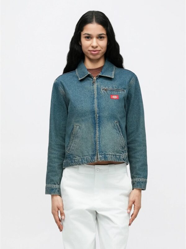 <p>
Jeans DENIM PAINTER JACKET W KHAKI TINTED BLUE
</p>Dickies