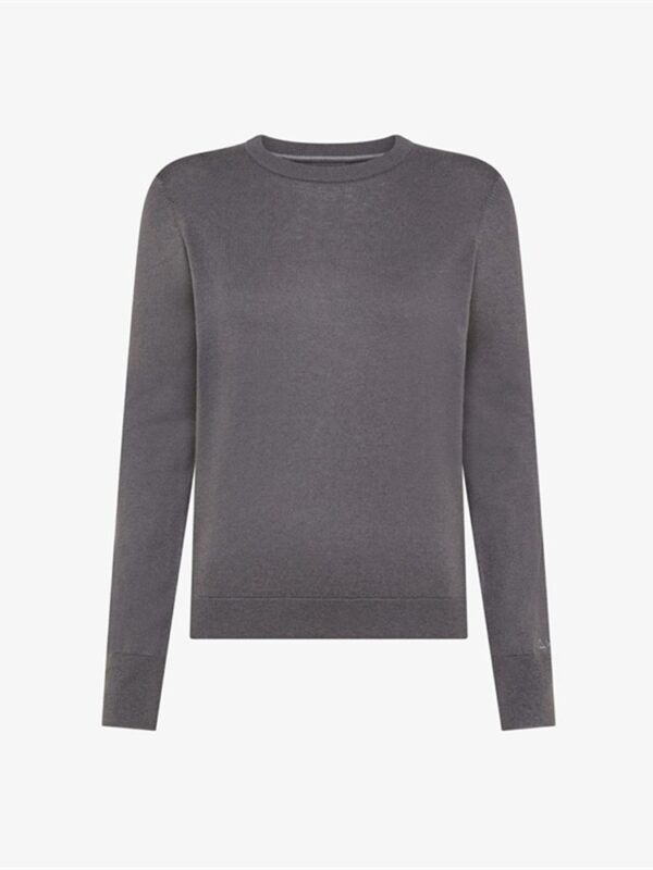 <p>
Maglioncino girocollo in lana e cotone GRIGIO SCURO
</p>Sun 68