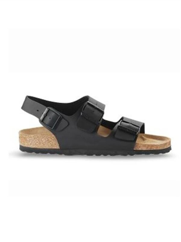 <p>
  Milano Birko Flor Black - Calzata Stretta
</p>Birkenstock