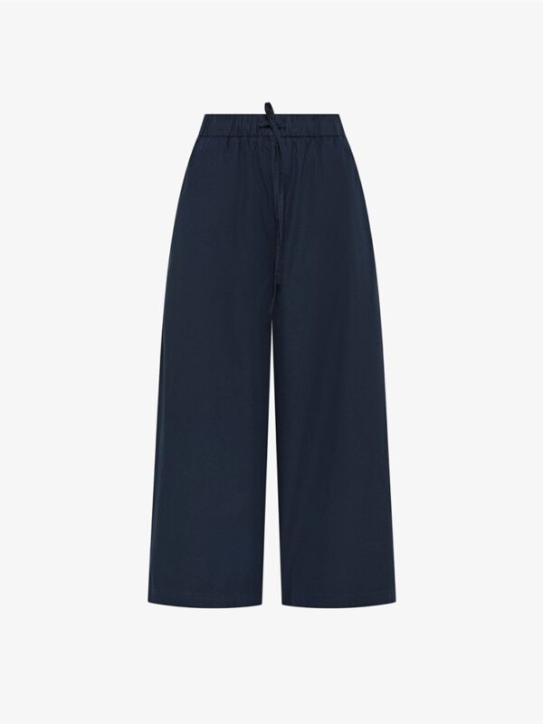 <p>
Pantaloni wide leg navy blue
</p>Sun 68