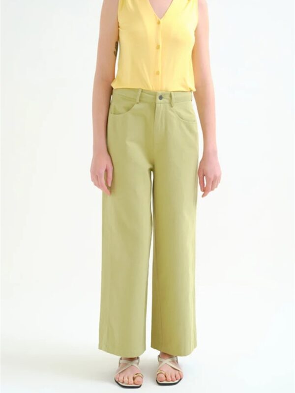 <p>
Pantalone in bull denim gamba dritta verdi
</p>Compania Fantastica