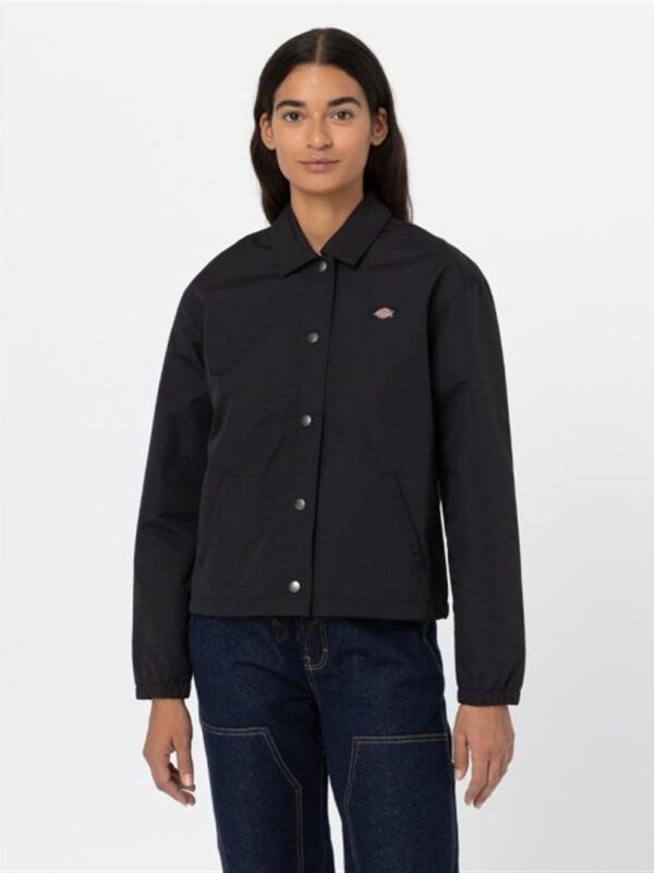 <p>
  Giacca OAKPORT CROPPED COACH JACKET W BLACK
</p>Dickies