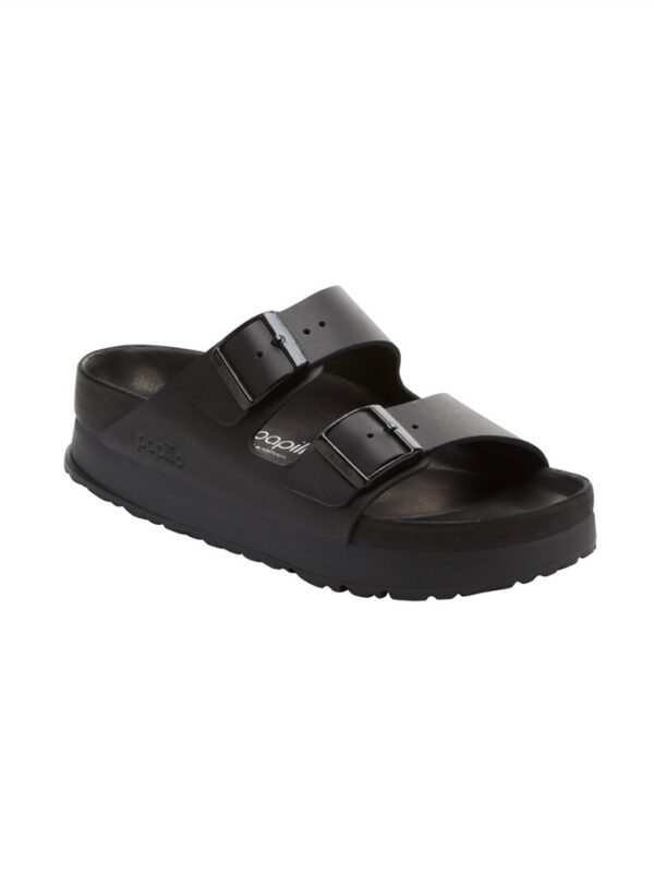 <p>
Arizona Platform Exquisite BLACK - Calzata Stretta
</p>Birkenstock