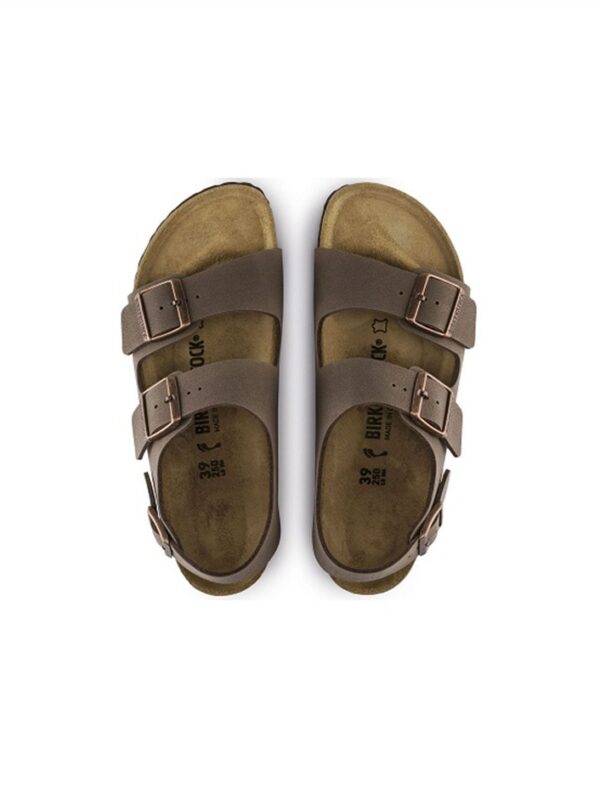 <p>
  Milano Birko Flor Mocca - Calzata Stretta 
</p>Birkenstock