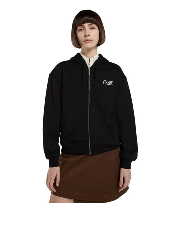 <p>
Felpa con zip e cappucccio DESHLER FZ HOODIE BLACK
</p>Dickies