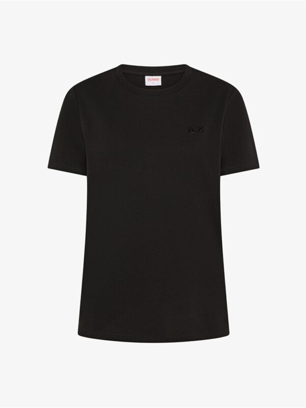 <p>
  T-shirt in piquet nero
</p>Sun 68