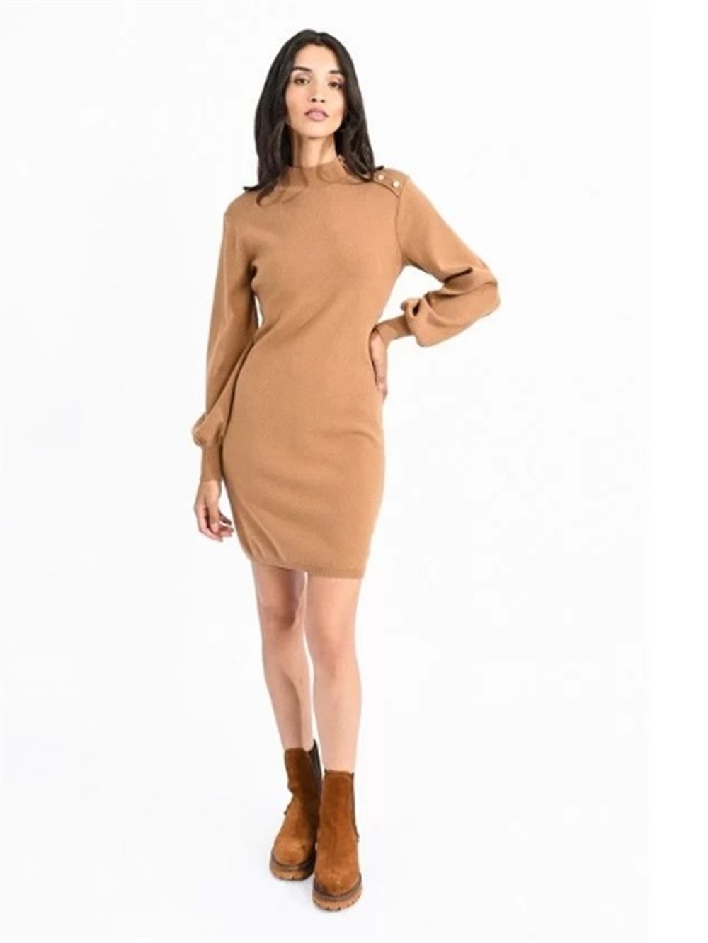 <p>
Abito in maglia con maniche a palloncino
</p>Molly Bracken