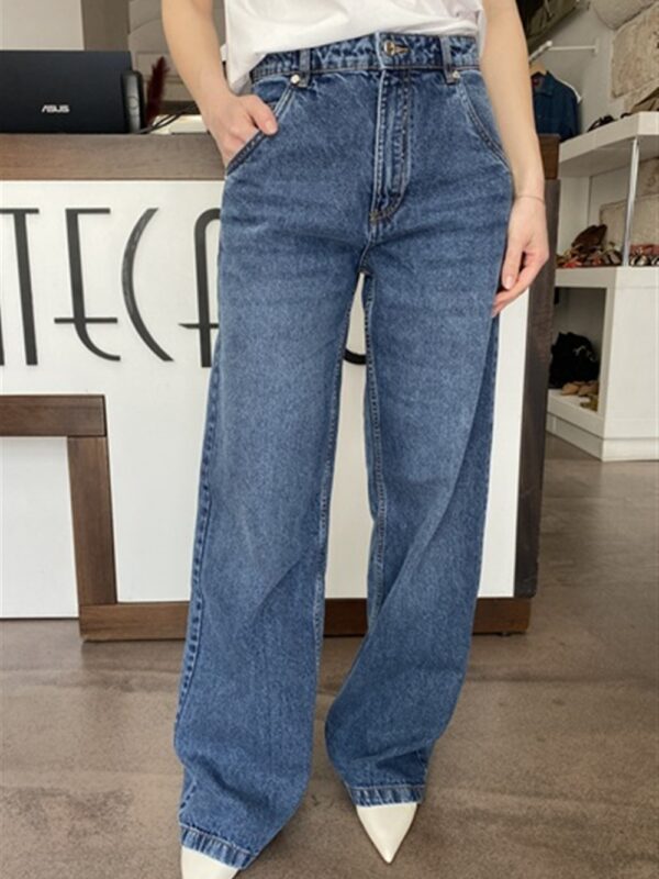 <p>
  Jeans gamba dritta blue medium
</p>Silvian Heach