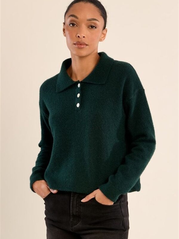 <p>
FOREST GREEN - Maglioncino con colletto
</p>Molly Bracken